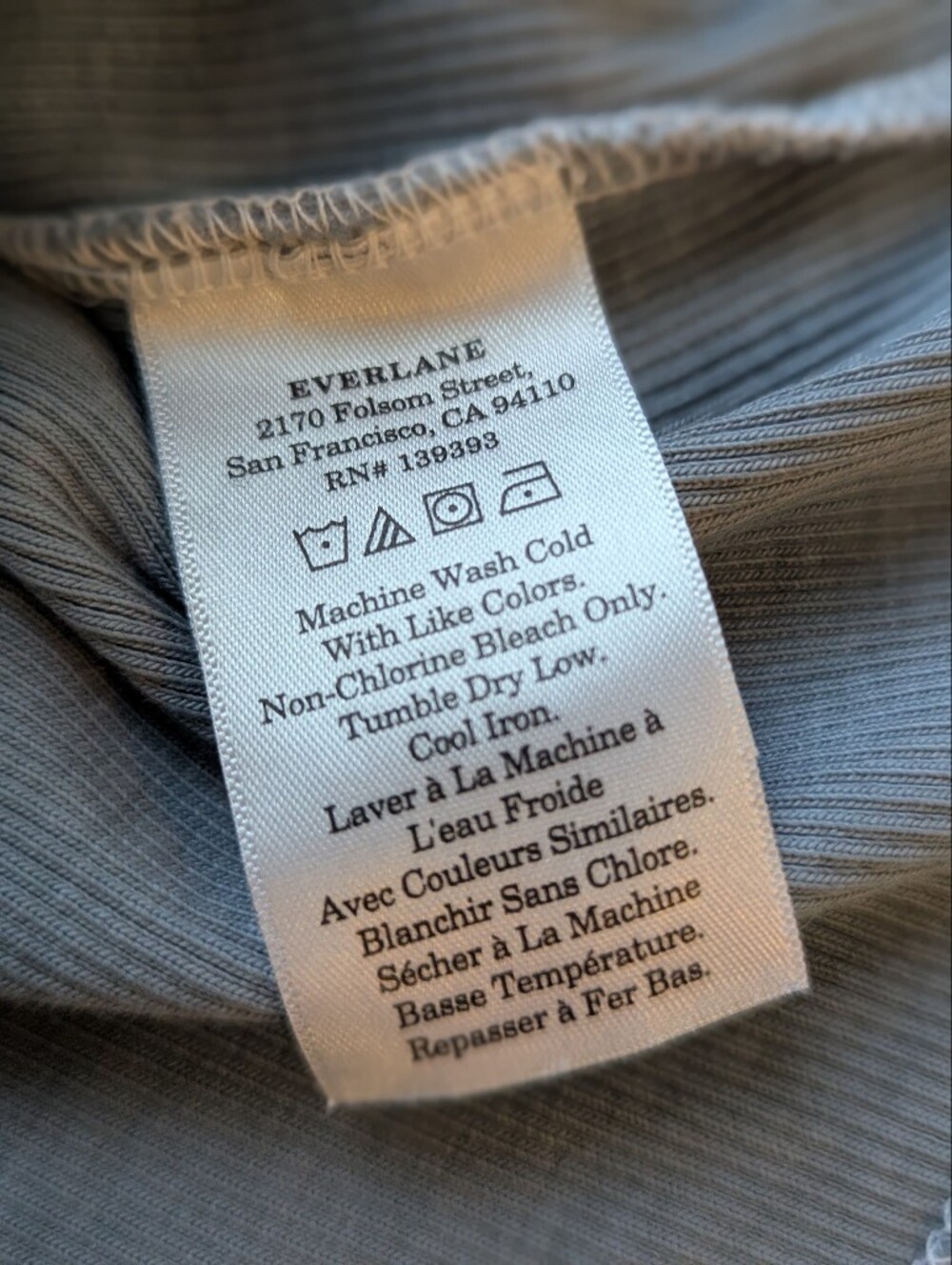 Everlane The Ribbed Mock Neck Tank - Picture 4 of 6